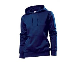 Stedman Womens/Ladies Hooded Sweat (Navy) - AB288