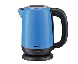 TODO 1.7L Stainless Steel Cordless Kettle 2200W Electric Water Jug Serenity