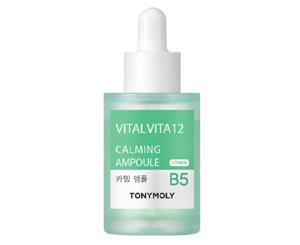 TonyMoly Vital Vita 12 Calming Ampoule - Vitamin B5 Madecassoside Tony Moly Essence 30ml