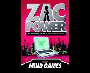 Zac Power #3 Mind Games  24 Hours to Save the World ... and Put Out the Rubbish