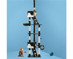 i.Pet Cat Tree Trees Scratching Post Scratcher Tower Condo House Furniture Wood 260cm