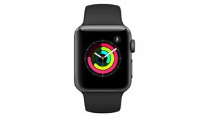 Apple Watch Series 3 GPS - Space Grey Aluminium Case with Black Sport Band 42mm