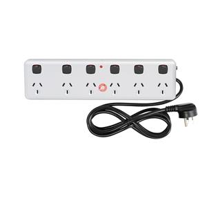 Arlec 6 Outlet Surge Protected Wide Spaced Powerboard