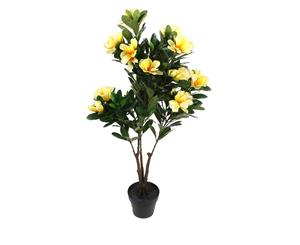 Artificial Flower Pot Rhododendron Realistic Plant Home Decor