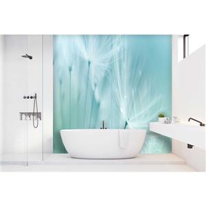 Bellessi 300 x 900 x 4mm Motiv Polymer Bathroom Panel - Dandelion