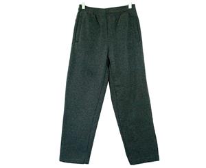 Boys Trackies Jogging Sweat Pant Fleece - Charcoal