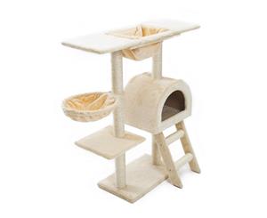 Cat Tree Multi Level Scratcher ATACAMA 100cm BEIGE