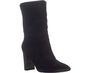 Charles by Charles David Burbank Mid Calf Boots Navy Suede