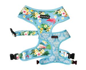 Coco & Pud Flamingo Tropical Dog Harness