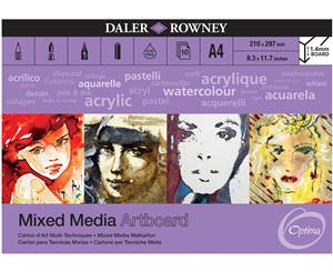 Daler-Rowney Mixed Media Artboard- A4