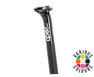 Deda Zero 100 0mm Seat Post - Black on Black