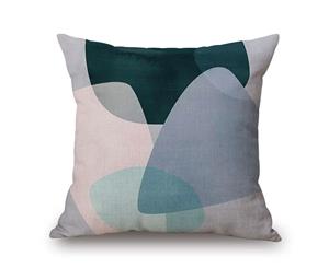 Geometric Simple Cotton&linen Pillow Cover 84438