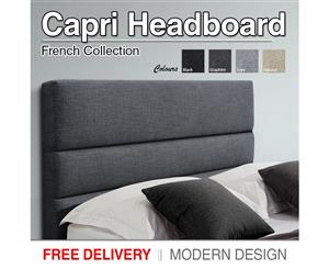 Graphite Capri Bed Head