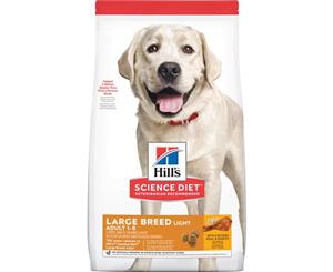 Hill's Science Diet Adult Light Large Breed Dry Dog Food 12kg