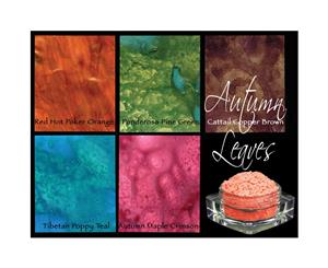 Lindy's Stamp Gang Magicals .25oz 5/Pkg-Autumn Leaves