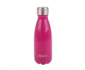 Oasis Insulated Drink Bottle - 350ml Pink