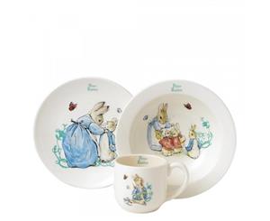 Peter Rabbit Three-Piece Nursery Dinner Set