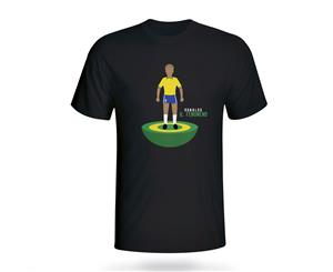 Ronaldo Brazil Subbuteo Tee (black)