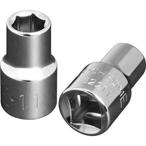 Sidchrome 11mm 1/2'' 6 Point Drive Socket