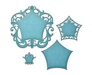 Spellbinders Nestabilities Decorative Elements Dies -Labels 48 Deco Element