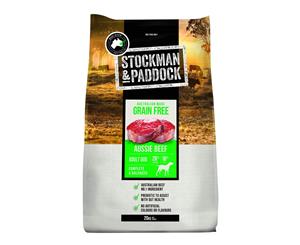 Stockman & Paddock Grain Free Dog Food Beef 20kg