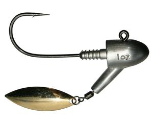 TT Lures Rev Head Jig Head HD Gold Willow 1/2 #4/0XH