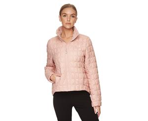 The North Face Women's ThermoBall Insulated Crop Jacket - Misty Rose