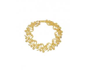 Barcs Wattle Bracelet With 22k Gold Plating