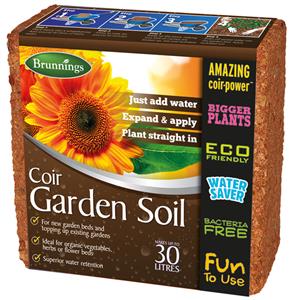 Brunnings 30L Coir Garden Soil Block