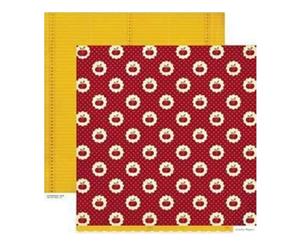 Crate Paper - Farmhouse - Apple Pie 12X12 D/Sided Paper (Pack Of 10) (Pack Of 10)