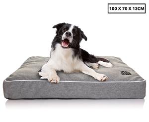 DOOG Medium Rectangular Bed - Stone