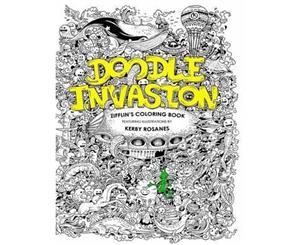 Doodle Invasion  Zifflin's Coloring Book