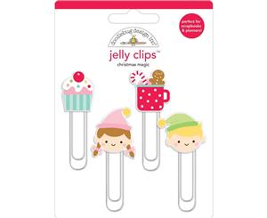 Doodlebug - Jelly Clips 4 Pack - Christmas Magic