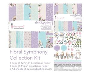 Dress My Crafts Collection Kit Bundle - Floral Symphony