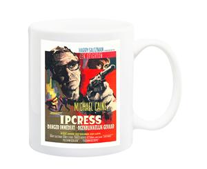 Ipcress File Michael Caine Belgian Movie Poster Mug - 11 Fluid Oz