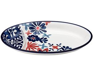 Ladelle Fiesta Oval Platter 34cm Red