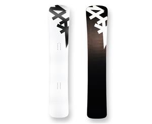 Matrix Snowboard Skitz Camber Sidewall Boarder Cross White/ - 163cm - Black