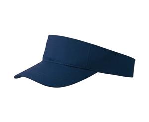 Myrtle Beach Adults Unisex Fashion Sunvisor (Navy) - FU663