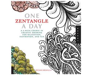 One Zentangle A Day Drawing Book