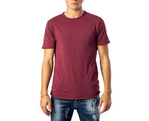 Only & Sons Men's T-Shirt In Bordeaux