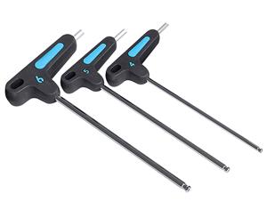 PRO Tool 4/5/6mm 3-Piece Hex Key T-Wrench Set