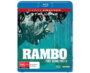 Rambo First Blood Part II Blu-ray Region B