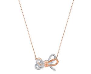 Swarovski Bow Pendant Crystal Necklace