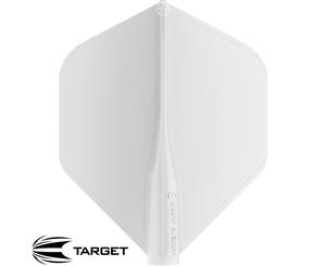 Target - 8 Flight - Big Wing Dart Flights - White