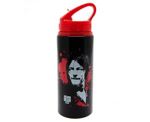 The Walking Dead Aluminium Drinks Bottle (Black/Red) - TA3502