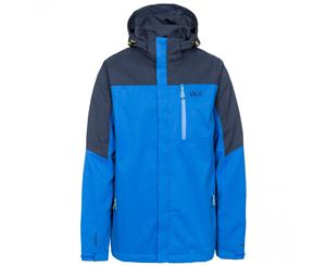 Trespass Boys Danson DLX Waterproof Breathable Jacket - Blue