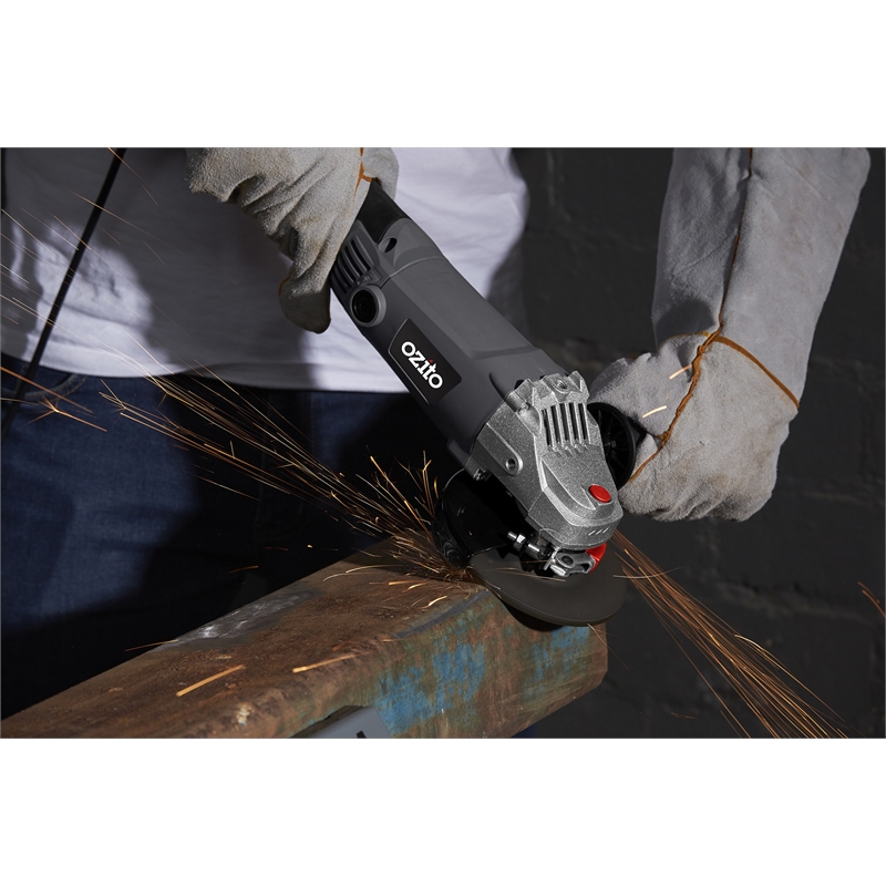 Ozito cordless angle discount grinder