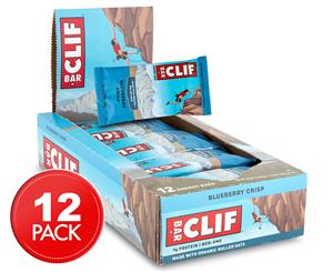 12 x Clif Bar Blueberry Crisp 68g