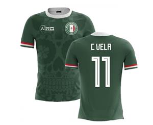 2018-2019 Mexico Home Concept Football Shirt (C Vela 11) - Kids