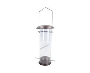 AB Tools Small Deluxe Bird Feeder Nyjer Seed Holder Hanging Feeding Station Wild Birds